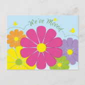 Fröhliche farbige Blume Wir haben Foto Postkarte v (Vorderseite)