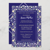 Fröhliche farbige Brautdusche Einladung (Vorne/Hinten)