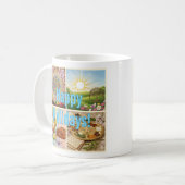 Fröhliche Feiertage Frühlingsedition Tasse (Vorderseite Links)