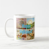 Fröhliche Feiertage Frühlingsedition Tasse (Links)