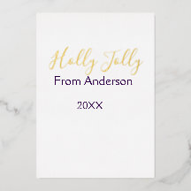 Fröhliche Feiertage fügen Namen Familie Jahr lila