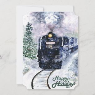 Fröhliche Feiertage Northern Express Karte