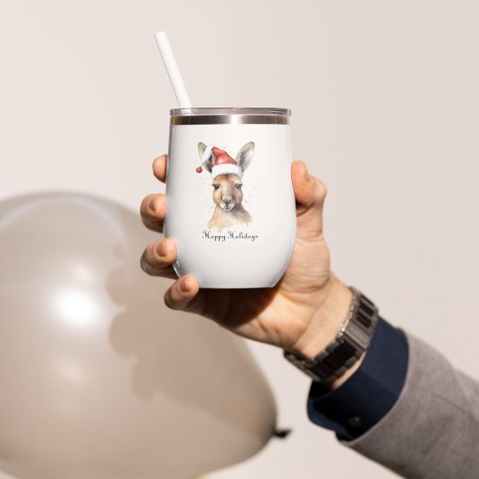 Fröhliche Feiertage, Weihnachtskanguru individuell