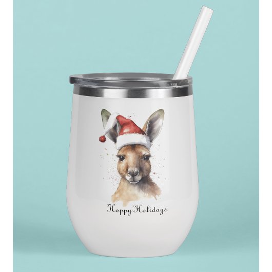 Fröhliche Feiertage, Weihnachtskanguru individuell