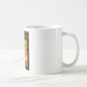 Fröhliche Festliche Frühlings-Ostern Bunte Eier Ku Kaffeetasse