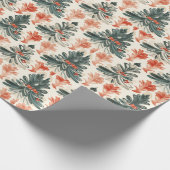 Fröhliche Festpackung Geschenkpapier (Ecke)