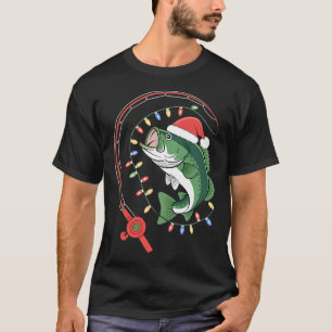 Fröhliche Fisch-Weihnachten Angel-Weihnachten Häss T-Shirt