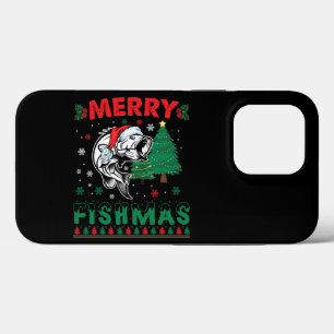 Fröhliche Fisch-Weihnachten Fisch-Angeln Vater Fis Case-Mate iPhone Hülle