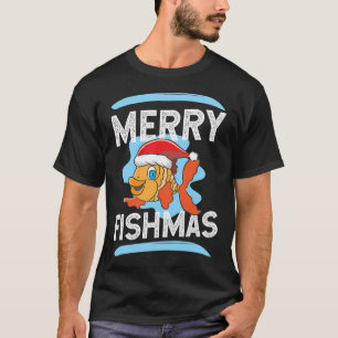 Fröhliche Fisch-Weihnachten, Fisch-Weihnachtszeit T-Shirt