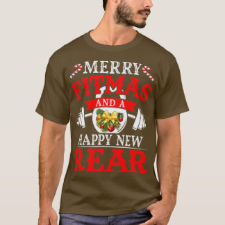 Fröhliche Fitmas und ein glückliches neues, frisch T-Shirt