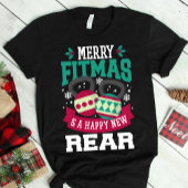 Fröhliche Fitmas und glückliche Weihnachten T-Shirt