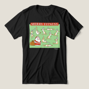 Fröhliche Fitness Rentiere von Sandra Boynton Tri-Blend Shirt