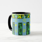 Fröhliche Flucht aus dem Garten: Ein Tanz gelber B Tasse (Vorderseite Links)