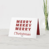 Fröhliche, fröhliche Weihnachten (Rückseite)