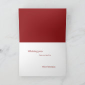 Fröhliche, fröhliche Weihnachten (Innenseite)