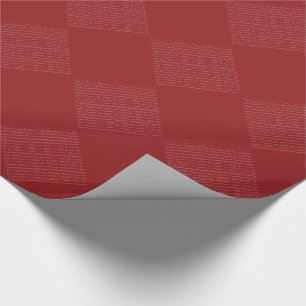Fröhliche, fröhliche Weihnachten Geschenkpapier