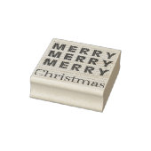 Fröhliche, fröhliche Weihnachten Gummistempel (Stempel)