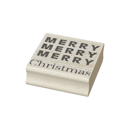 Fröhliche, fröhliche Weihnachten Gummistempel (Stempel)