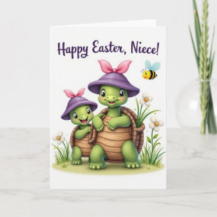 Fröhliche Frühlings-Reptilien-Freundeskarte Karte