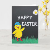 Fröhliche Frühlingsanfänger Karte (Gelbe Blume)