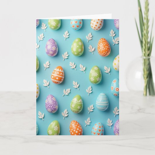 Fröhliche Frühlingsformen Karte (Vorderseite)