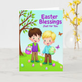 Fröhliche Frühlingsgrüße Freunde Karte (Gelbe Blume)