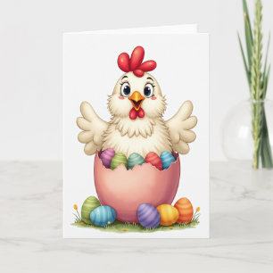 Fröhliche Frühlingskarte Karte