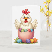 Fröhliche Frühlingskarte Karte (Gelbe Blume)