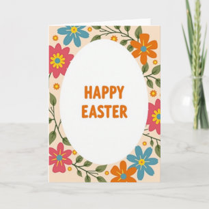 Fröhliche Frühlingskarte Karte
