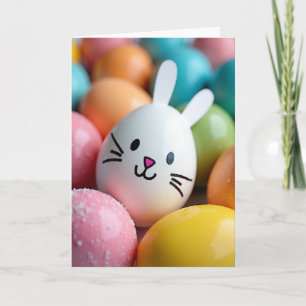 Fröhliche Frühlingskugelkarte Karte