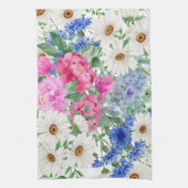 Fröhliche Frühlingsmessen Geschirrtuch (Vertikal)