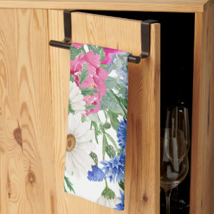 Fröhliche Frühlingsmessen Geschirrtuch