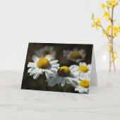 fröhliche Gänse Karte (Gelbe Blume)