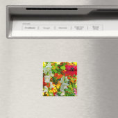 Fröhliche Gartenfarben Magnet (In Situ (Geschirrspüler))
