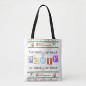 Fröhliche Geburt Frohe Weihnachten Frauen Tragetas Tasche (Vorderseite)