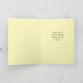 Fröhliche Geburtstagsballons bis 40 Jahre Karte (Innenseite)