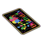 Fröhliche Geburtstagsfeier Magnet (Rechte Seite)