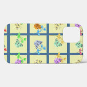 Fröhliche Gelbschmetterlinge und Blume Case-Mate iPhone Hülle (Rückseite (Horizontal))