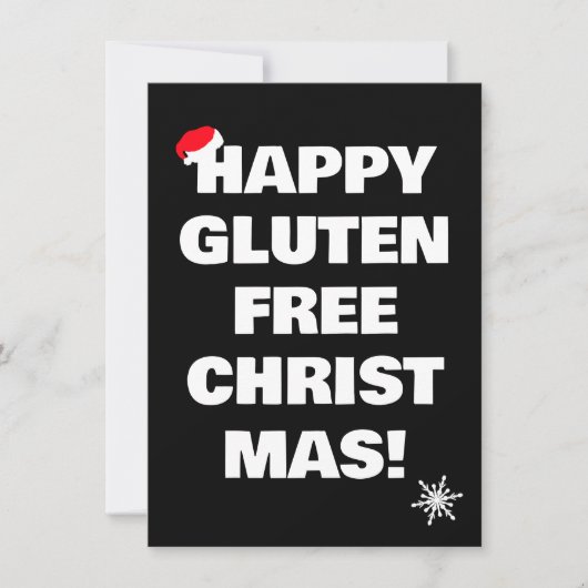 Fröhliche glutenfreie Weihnachten  (Vorderseite)
