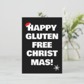 Fröhliche glutenfreie Weihnachten  (Stehend Vorderseite)