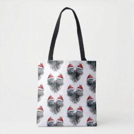 Fröhliche Gorilla-Weihnachten Tasche