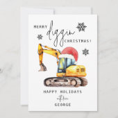 Fröhliche Grabung Weihnachten (Vorderseite)