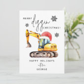 Fröhliche Grabung Weihnachten (Stehend Vorderseite)
