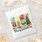 Fröhliche Grinchmas-Feier-Collage Geschenktütchen (Ausgeschnitten)