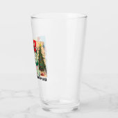 Fröhliche Grinchmas-Feier Collage Glas (Links)