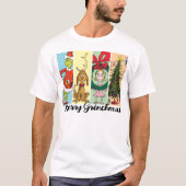 Fröhliche Grinchmas-Feier-Collage T-Shirt (Vorderseite)