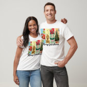 Fröhliche Grinchmas-Feier-Collage T-Shirt (Unisex)