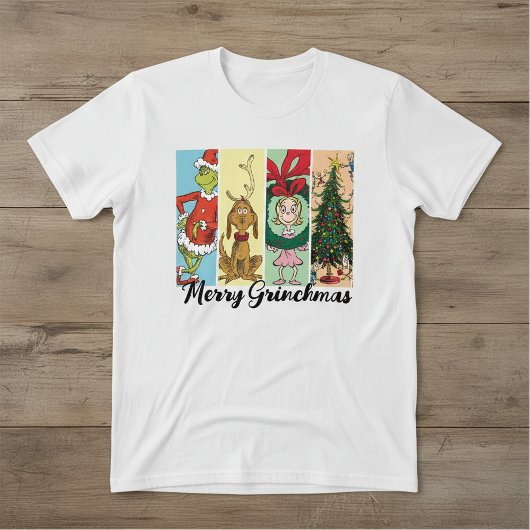 Fröhliche Grinchmas-Feier-Collage T-Shirt