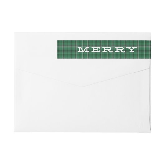 Fröhliche grüne karierte (Rückseite)