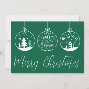 Fröhliche Grüne Weihnachten